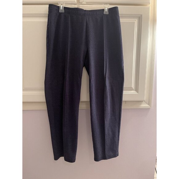 C.D. Petites Women’s Blue Jogger Pants Plus Size PXL Casual Lounge Sweatpants - Picture 1 of 4